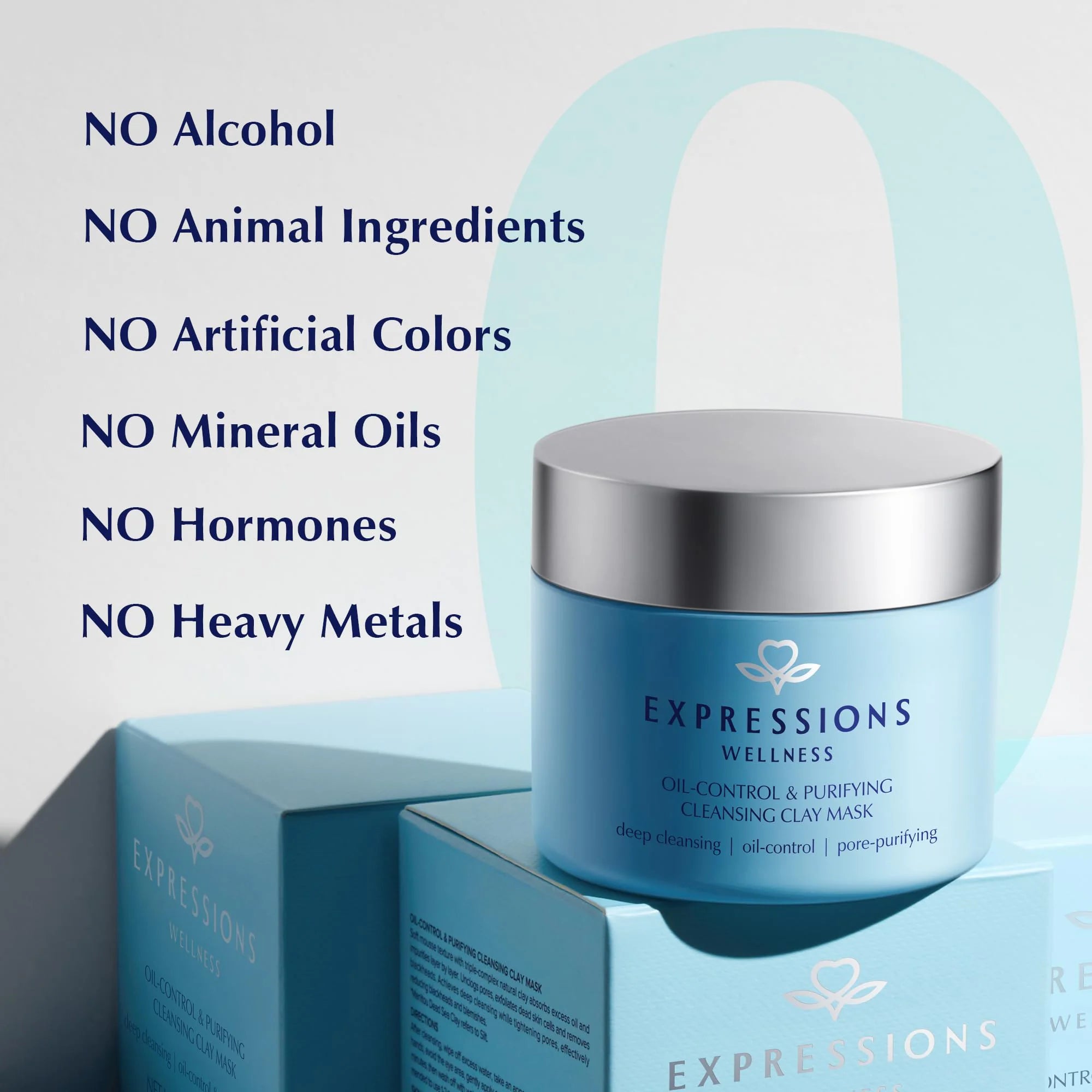 Oil-Control & Purifying Cleansing Clay Mask