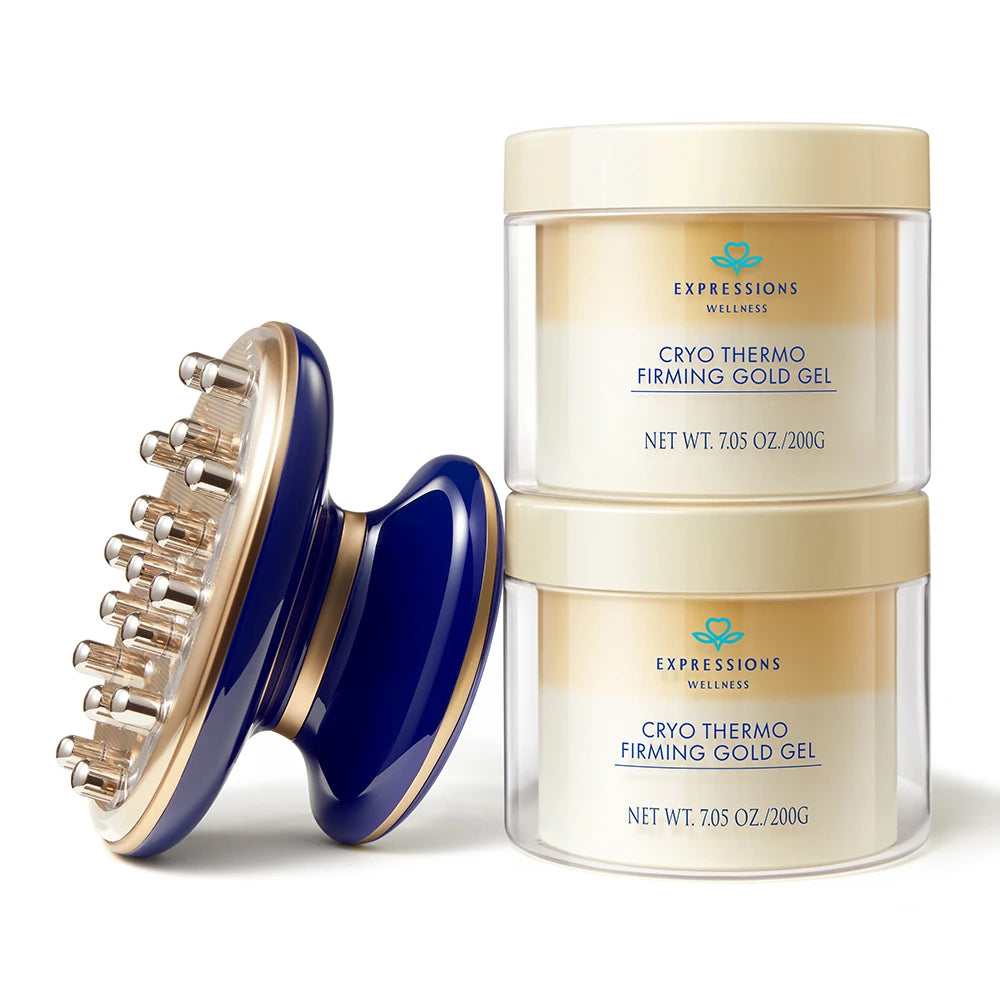 Expressions Wellness CryoGold™ 4-in-1 Body-Firming Skincare Device