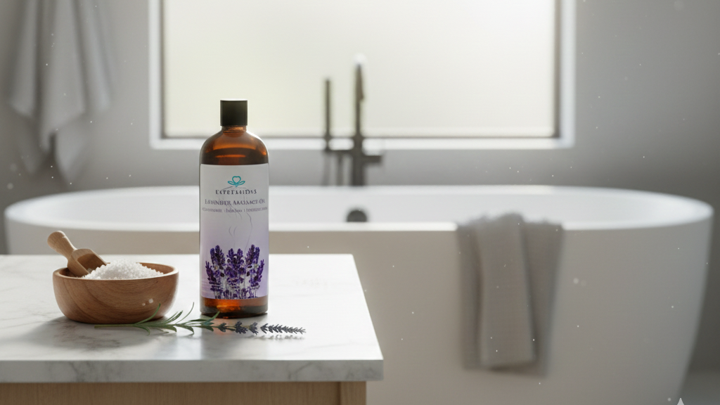 pure lavender essential oil