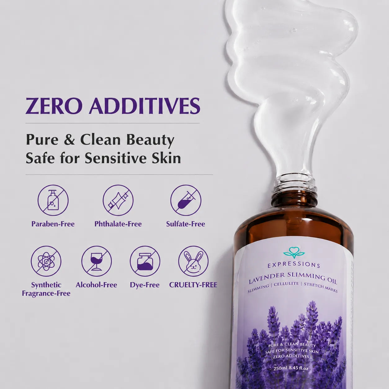 Lavender Relax&amp;Firming Body Massage Oil