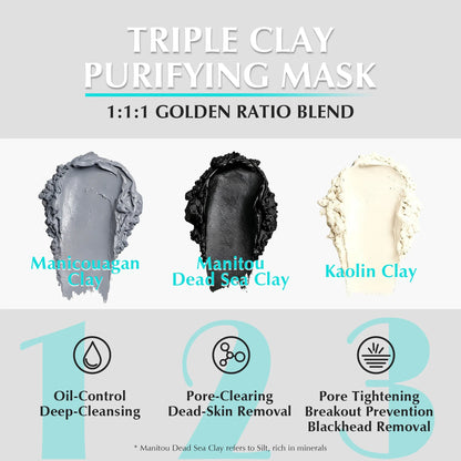 Oil-Control &amp; Purifying Cleansing Clay Mask