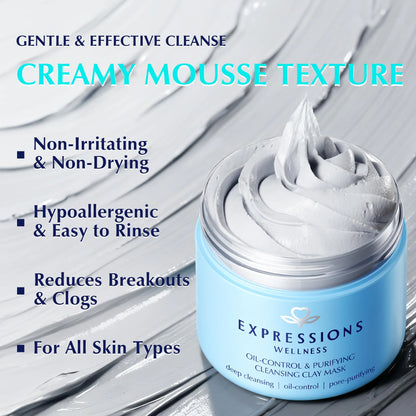 Oil-Control &amp; Purifying Cleansing Clay Mask