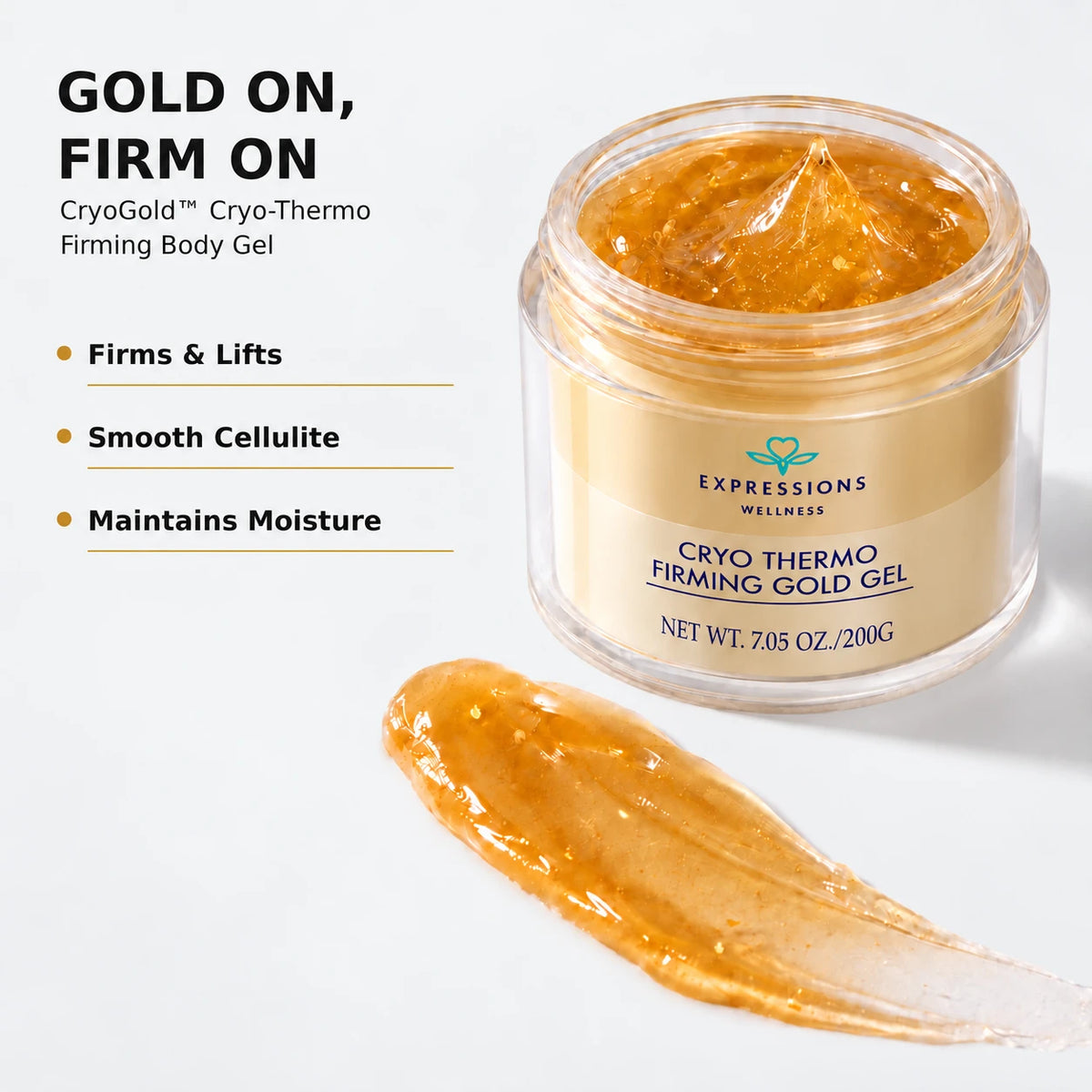 CryoGold™ Cryo-Thermo Firming Body Gel | 200g