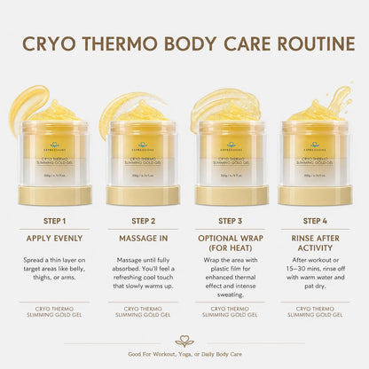Cryo thermo gold body firming gel